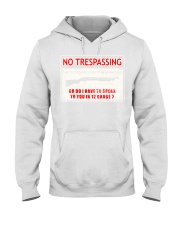 07 Gun Control No Trespassing Hooded Sweatshirt tile