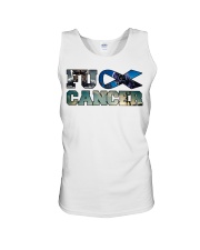 F Cancer Unisex Tank tile