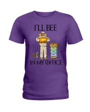 I'LL BEE IN MY OFFICE Ladies T-Shirt tile