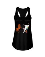your girlfriend my girlfriend Ladies Flowy Tank tile