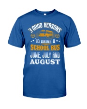 3 good reason to drive a school bus Classic T-Shirt tile