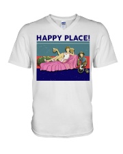 Happy Place V-Neck T-Shirt tile