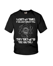 I asked my tools Youth T-Shirt tile