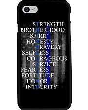 THIN BLUE LINE Phone Case tile