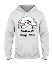 picture it sicily 1922 Hooded Sweatshirt front