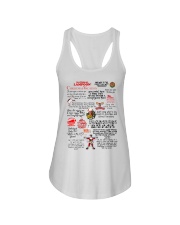 Christmas vacation Ladies Flowy Tank tile