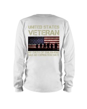United states veteranration date Long Sleeve Tee tile