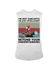 I'm not sarcastic Sleeveless Tee tile