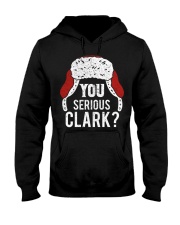 YOU SERIOUS CLARK Hooded Sweatshirt front