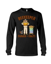 BEEKEEPER FARMER CRAZY Long Sleeve Tee tile