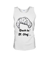 Back in st olaf Unisex Tank tile