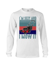 I'M SEXY AND I MOW IT Long Sleeve Tee tile