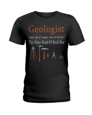 Geologist Rock Star Ladies T-Shirt tile