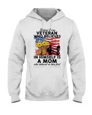 Behind every veteran Hooded Sweatshirt front