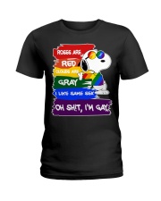 ROSES ARE RED Ladies T-Shirt tile