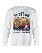 Veteran brothers 2 Crewneck Sweatshirt tile
