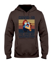 I've had my vaccination Hooded Sweatshirt tile