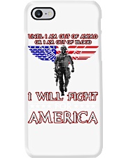 Until i am out of ammo or i am out of blood Phone Case tile