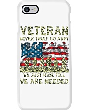 Veteran never truly Phone Case tile