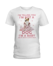 I'm telling you Ladies T-Shirt tile