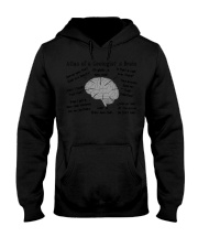 Geologist brain Hooded Sweatshirt tile
