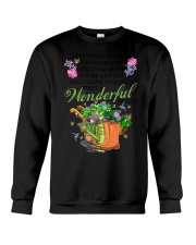 I see trees of green garden Crewneck Sweatshirt tile