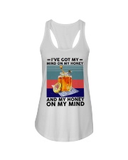 I'VE GOT MY MIND ON MY HONEY Ladies Flowy Tank tile