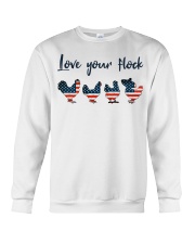 Love your flock Crewneck Sweatshirt tile