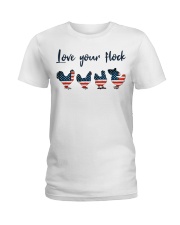 Love your flock Ladies T-Shirt tile