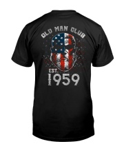 Old Man Club Est 1959 Classic T-Shirt back