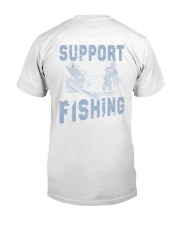 I only work to support fishing habit Classic T-Shirt tile