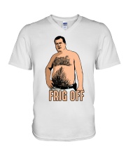 FRIG OFF V-Neck T-Shirt tile