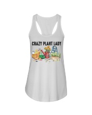 CRAZY PALNT LADY Ladies Flowy Tank tile