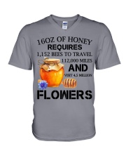 16OZ OF HONEY REQUIRES V-Neck T-Shirt tile