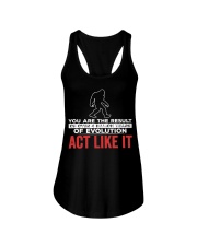 act like it bigfoot Ladies Flowy Tank tile