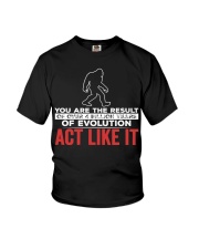 act like it bigfoot Youth T-Shirt tile