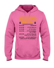 BEEKEEPER HOURLY RATE Hooded Sweatshirt tile