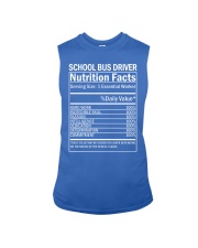 School Bus Driver Nutrition Facts Sleeveless Tee tile