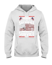 Honor the sacrifice remember the survice Hooded Sweatshirt tile