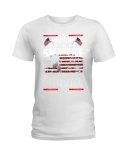 Honor the sacrifice remember the survice Ladies T-Shirt tile