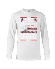 Honor the sacrifice remember the survice Long Sleeve Tee tile