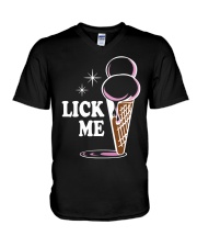 Licked it Lgbt V-Neck T-Shirt tile