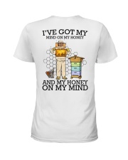 I'VE GOT MY MIND ON MY HONEY Ladies T-Shirt tile
