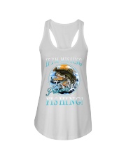 If i'm missing I'm probably fishing Ladies Flowy Tank tile