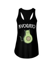 Avogato CAt Shirt Ladies Flowy Tank tile