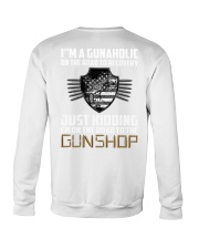 I'm a gunaholic on the road to recovery Crewneck Sweatshirt tile