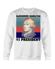 Alexander Hamilton President Crewneck Sweatshirt tile