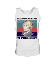 Alexander Hamilton President Unisex Tank tile