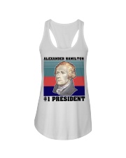 Alexander Hamilton President Ladies Flowy Tank tile