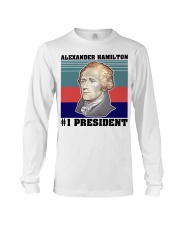 Alexander Hamilton President Long Sleeve Tee tile